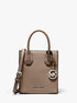 michael kors mercer extra small pebbled leather crossbody bag