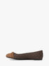 michael kors mandy signature logo moccasin