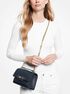 michael kors heather extra small leather crossbody bag
