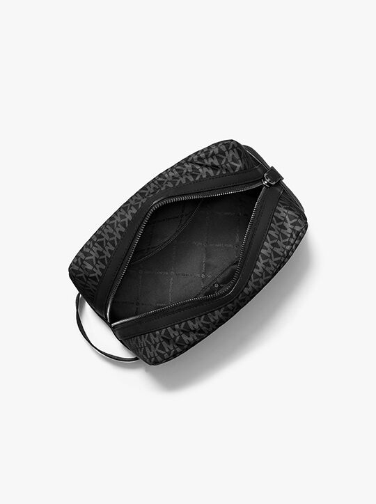 Brooklyn Printed Signature Logo Travel Kit michael kors brooklyn printed signature logo travel kit