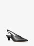 michael kors tonya leather slingback pump