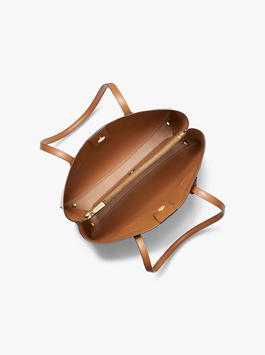 Ruthie Medium Signature Logo Tote Bag michael kors ruthie medium signature logo tote bag