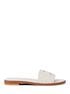 Carissa Signature Logo Slide Sandal michael kors carissa signature logo slide sandal
