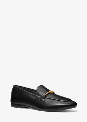 michael kors bryant leather loafer