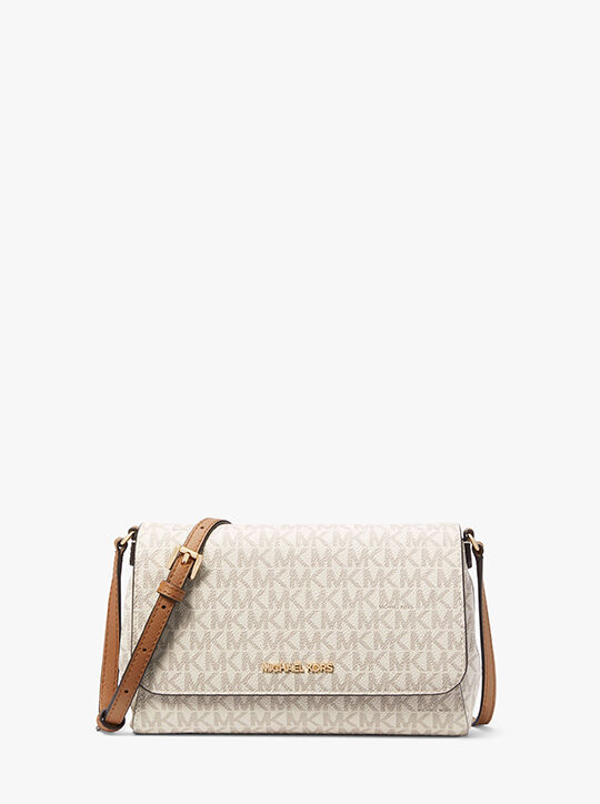 Medium Logo Convertible Crossbody Bag michael kors medium logo convertible crossbody bag