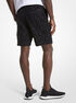 Logo Terry Cotton Blend Shorts michael kors logo terry cotton blend shorts