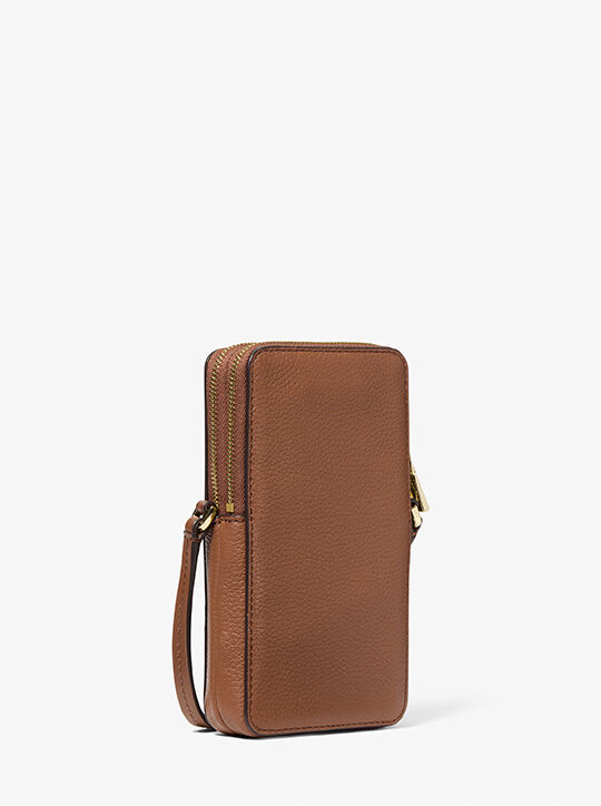 Jet Set Small Pebbled Leather Smartphone Crossbody Bag michael kors jet set small pebbled leather smartphone crossbody bag