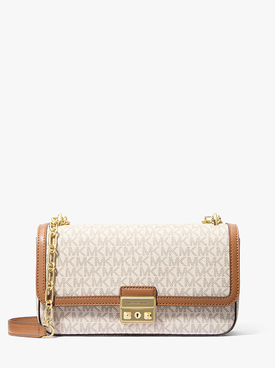 michael kors حقيبة كتف تريبيكا كبيرة