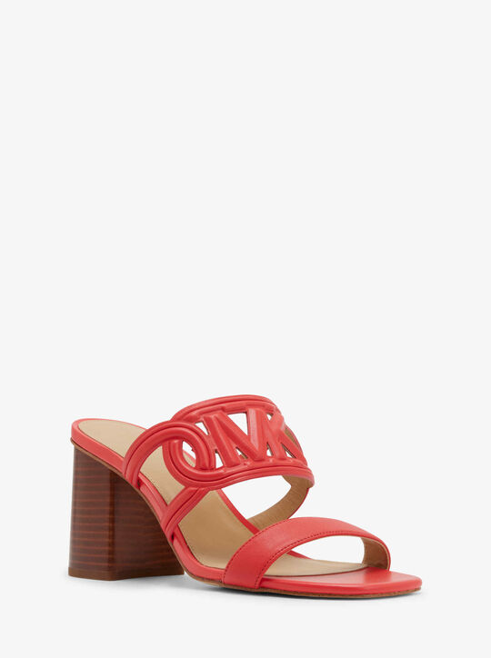 michael kors alma leather sandal