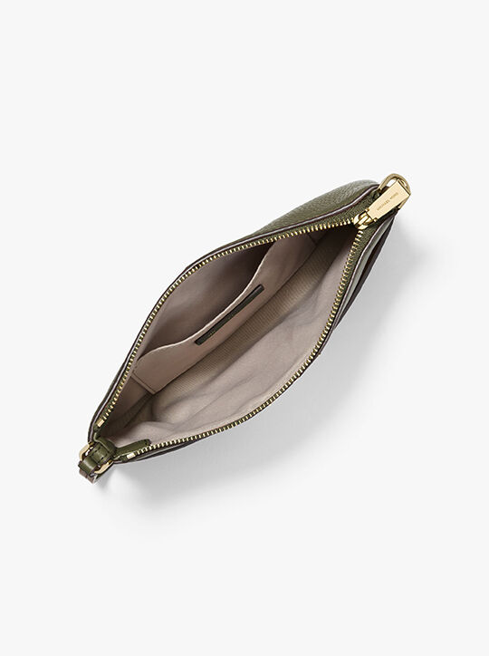 حقيبة معصم جيت سيت متوسطة الحجم من الجلد المحبب michael kors حقيبة معصم جيت سيت متوسطة الحجم من الجلد المحبب