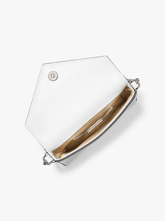 michael kors manhatta leather shoulder bag