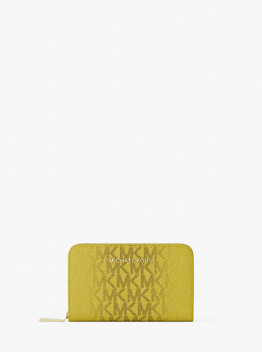 Small Ombré Signature Logo Wallet michael kors small ombr signature logo wallet