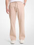Linen and Cotton Blend Pants michael kors linen and cotton blend pants