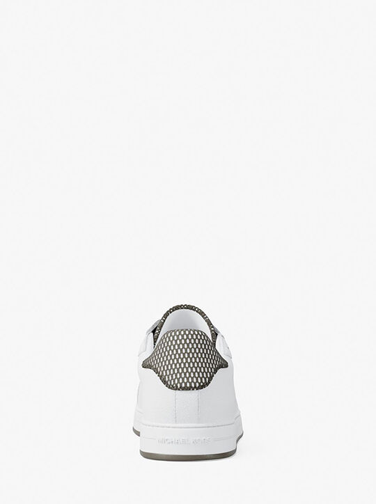 Keating Leather Sneaker michael kors keating leather sneaker
