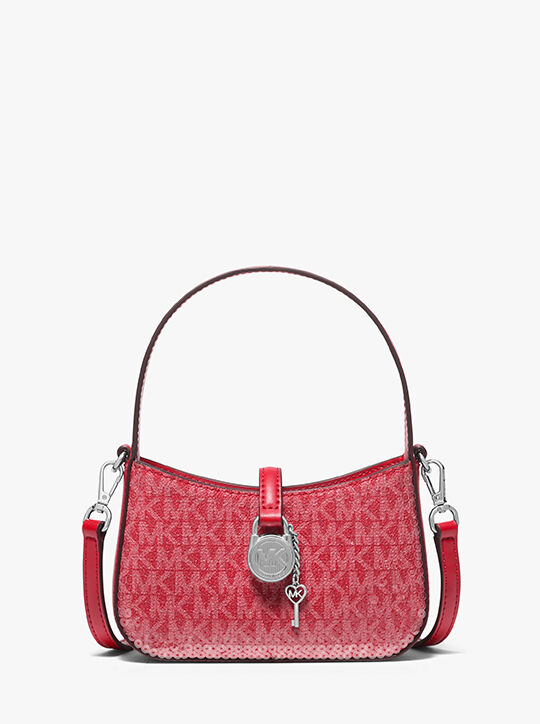 Lyra Extra-Small Signature Logo Crossbody Bag michael kors lyra extra small signature logo crossbody bag