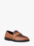 Wesley Leather and Signature Logo Loafer michael kors wesley leather and signature logo loafer