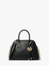 Freddie Medium Handbag grained cow leather black michael kors freddie medium handbag grained cow leather black