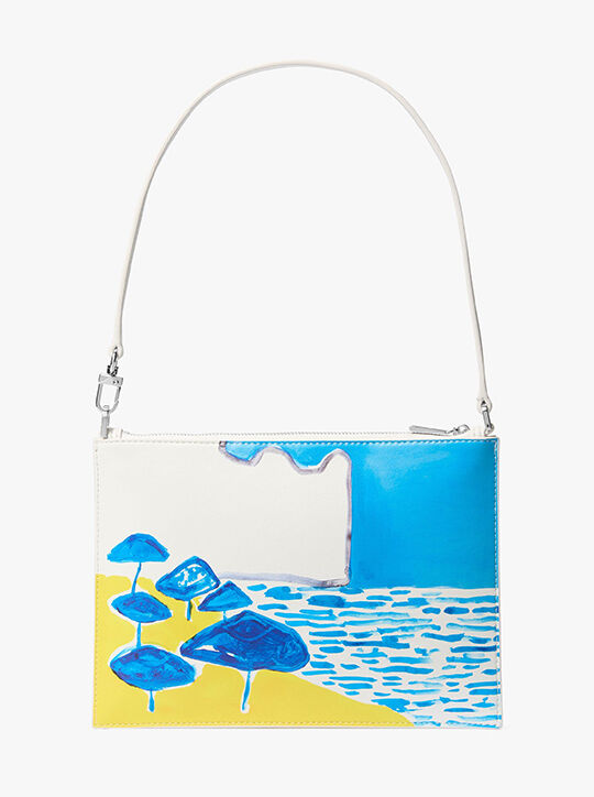 Michael Kors X Christina Zimpel Jet Set Extra-Large Convertible Wristlet michael kors x christina zimpel jet set extra large convertible wristlet