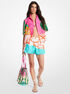Michael Kors X Christina Zimpel Cotton Lawn Shorts michael kors x christina zimpel cotton lawn shorts