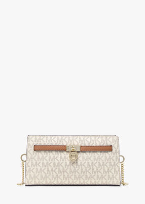michael kors hamilton moderne extra small signature logo convertible crossbody bag