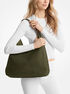 michael kors nolita large nubuck hobo shoulder bag