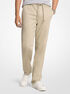 Stretch Cotton Drawstring Trousers michael kors stretch cotton drawstring trousers