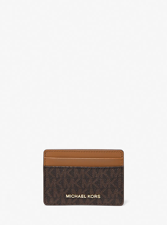 Logo Card Case michael kors logo card case