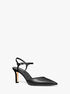 Amara Leather Mid Pump michael kors amara leather mid pump
