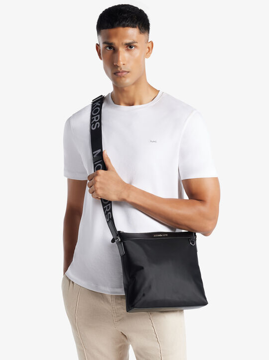 michael kors brooklyn large nylon crossbody bag