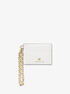 Small Pebbled Leather Chain Card Case michael kors small pebbled leather chain card case