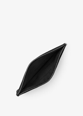 michael kors pebbled leather card case