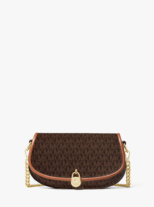 Mila Small Signature Logo Crossbody Bag michael kors mila small signature logo crossbody bag