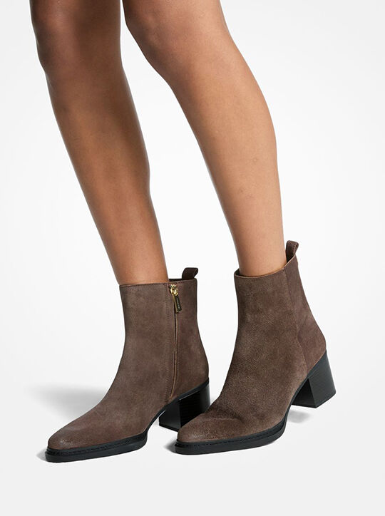 michael kors lex suede boot