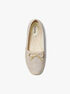 michael kors nori metallic linen slip on espadrille
