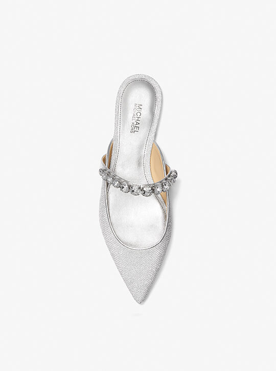 حذاء مفتوح جيسا فليكس شبك لامع مزخرف michael kors حذاء مفتوح جيسا فليكس شبك لامع مزخرف