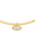 Marquise Cut Cubic Zirconia Collar Necklace michael kors marquise cut cubic zirconia collar necklace