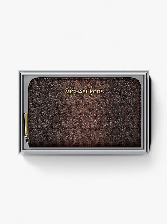 Small Ombré Signature Logo Wallet michael kors small ombr signature logo wallet