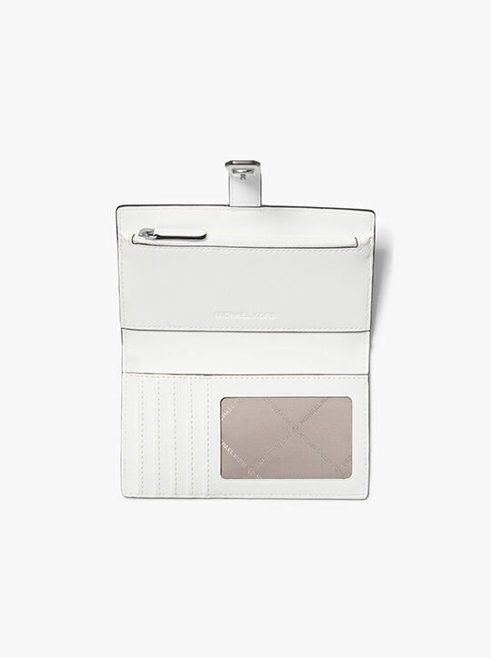 michael kors greenwich medium signature logo wallet