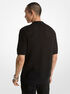 michael kors open knit cotton shirt