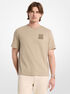 Graphic Logo Cotton T-Shirt michael kors graphic logo cotton t shirt