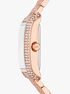 Emery Three-Hand Rose Gold-Tone Stainless Steel Watch michael kors emery three hand rose gold tone stainless steel watch