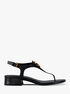 michael kors mckenszie flex leather sandal