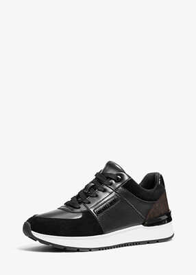 michael kors artis mixed media trainer