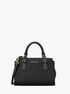 michael kors marilyn small leather satchel