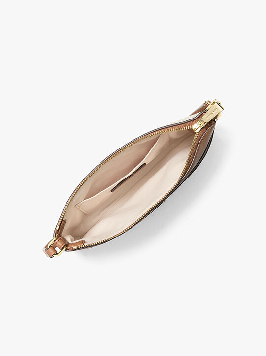 michael kors حقيبة معصم جيت سيت متوسطة الحجم بشعار الماركة