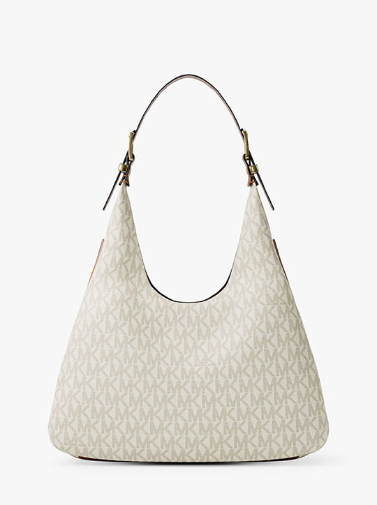 Nolita Large Signature Logo Shoulder Bag michael kors nolita large signature logo shoulder bag