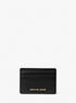 michael kors pebbled leather card case