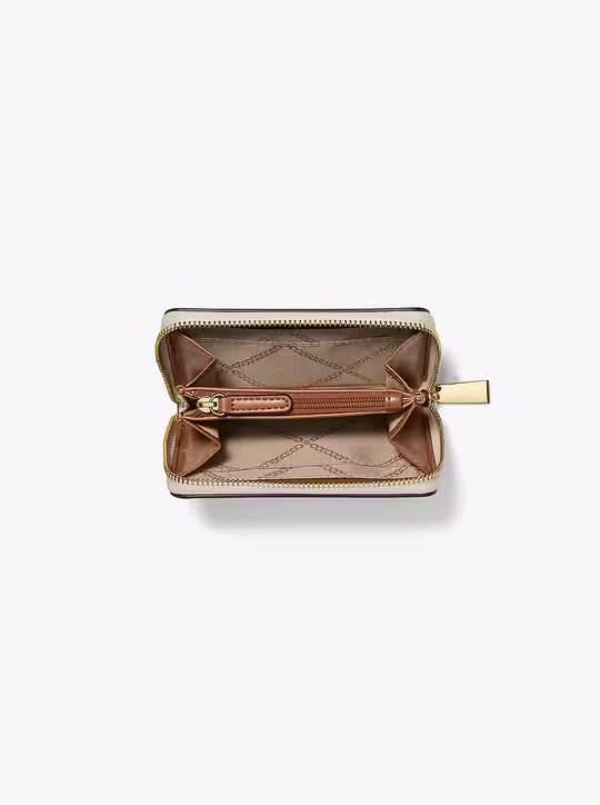michael kors حافظة بطاقات جيت سيت صغيرة بسحاب