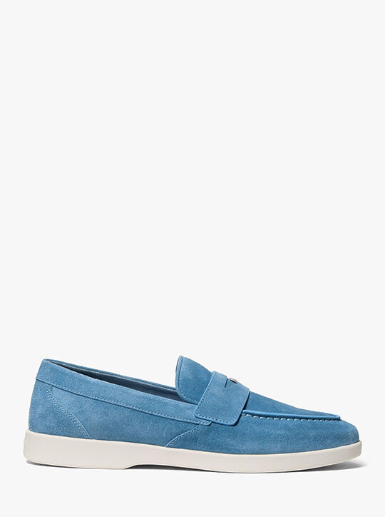 michael kors wesley suede loafer