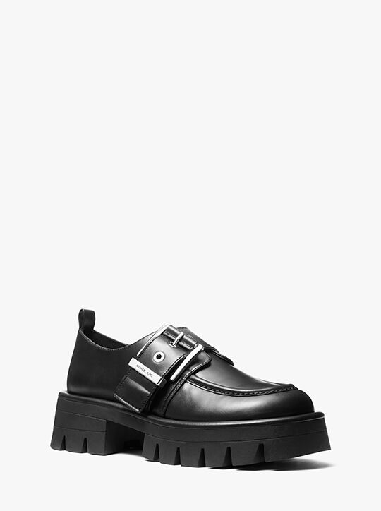 Colby Leather Loafer michael kors colby leather loafer